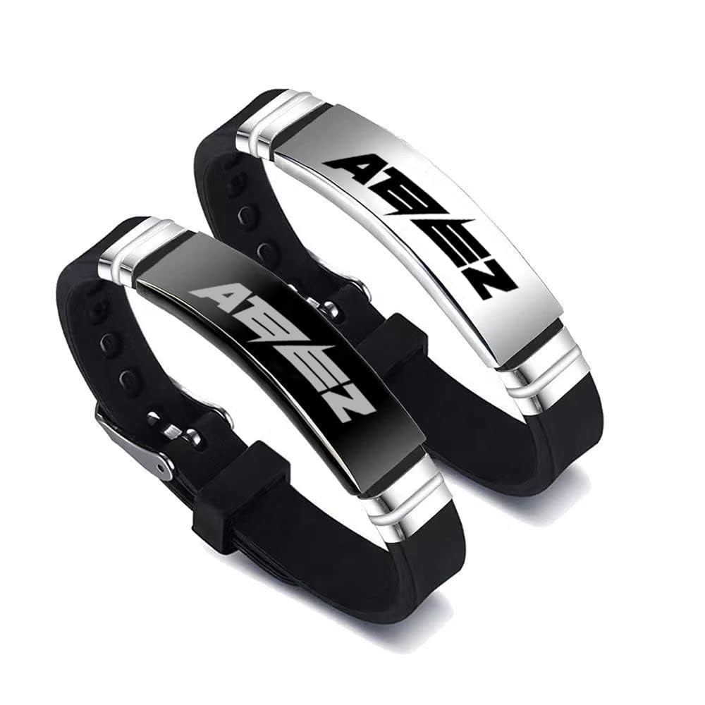 K-Pop Charm Silicone Bracelets