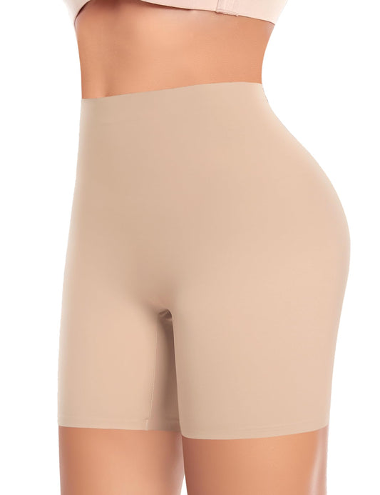 Womens Seamless Shaping Boyshorts Panties Tummy Control Underwear Slimming Shapewear Shorts.