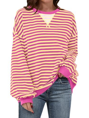 Oversized Striped Sweatshirt for the(intolerant) Fashionably Challenged Souls.