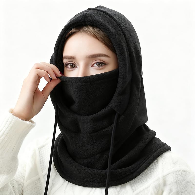 Windproof Winter Face Mask and Neck Warmer for Cycling and Skiing