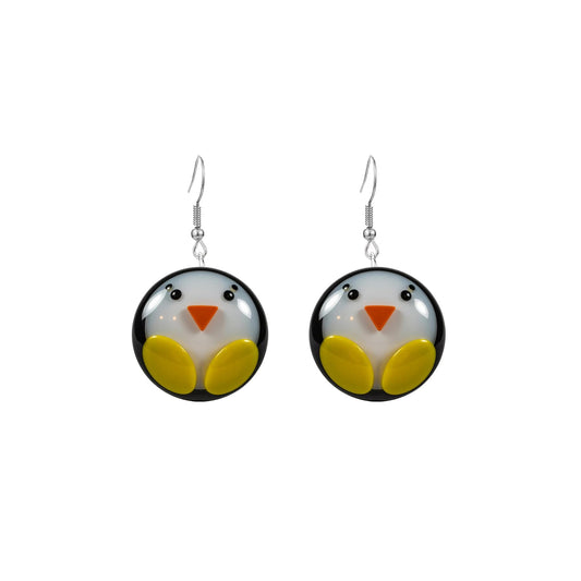 Acrylic Penguin Earrings for Women