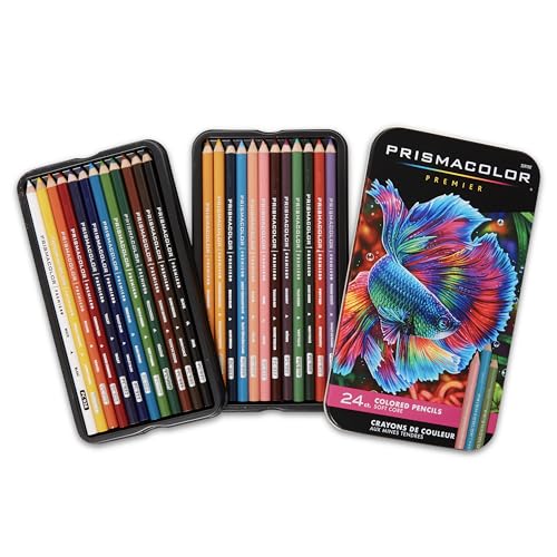 High-quality, soft core colored pencils from Prismacolor premier brands exactly.