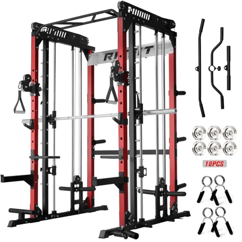 Unlimited strength training possibilities with versatile home gym system now available!