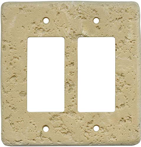 Double GFCI Rocker Switch Plate Covers
