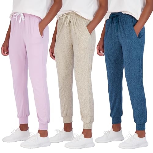 Women's ultra-soft, comfortable lounge joggers with multiple pockets available.