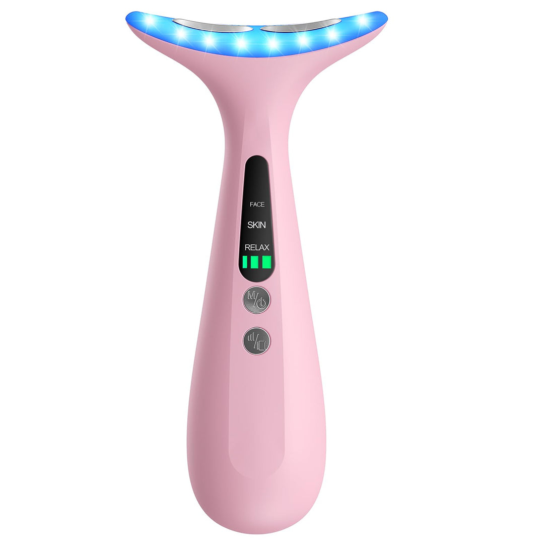 Facial and Neck Massager for Anti-Aging and Skin Revitalization Treatments