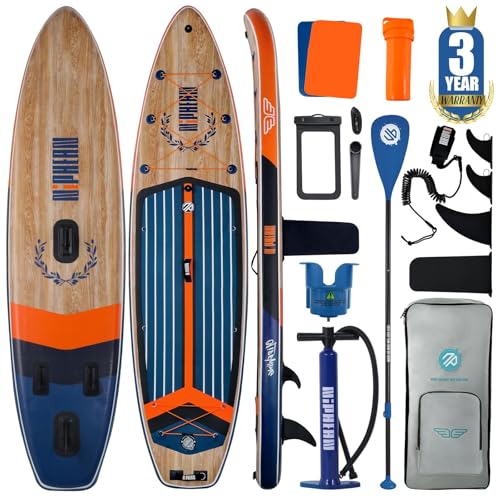 Niphean Extra Large Inflatable Paddle Board for 2+1 People