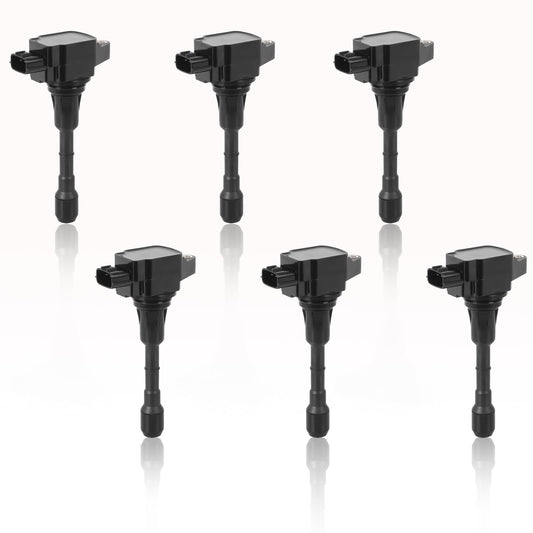 Ignition Coil for Nissan and Infiniti Vehicles - 6pcs Set Compatible with Various Models