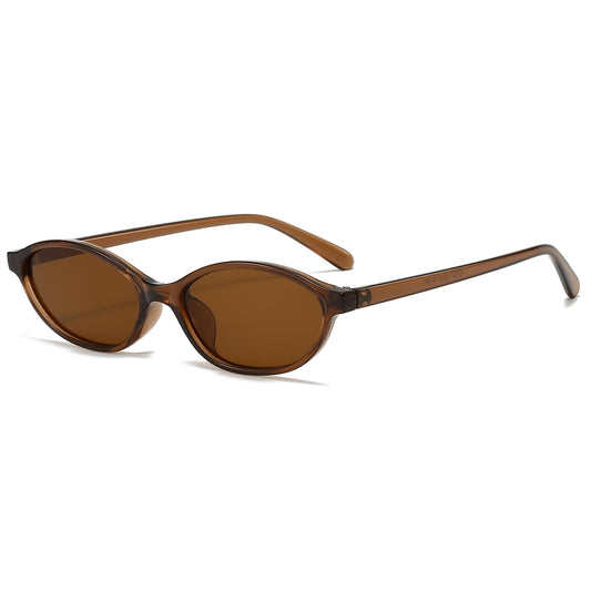 Mirkcittle Retro Oval Sunglasses for Women
