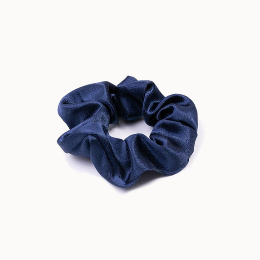 Navy Vintage Ruffle Hair Headbands