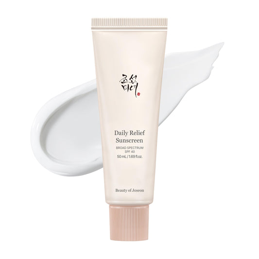 Beauty of Joseon Daily Relief Sunscreen for face Sun moisturizing with Broad Spectrum SPF 40 Korea...