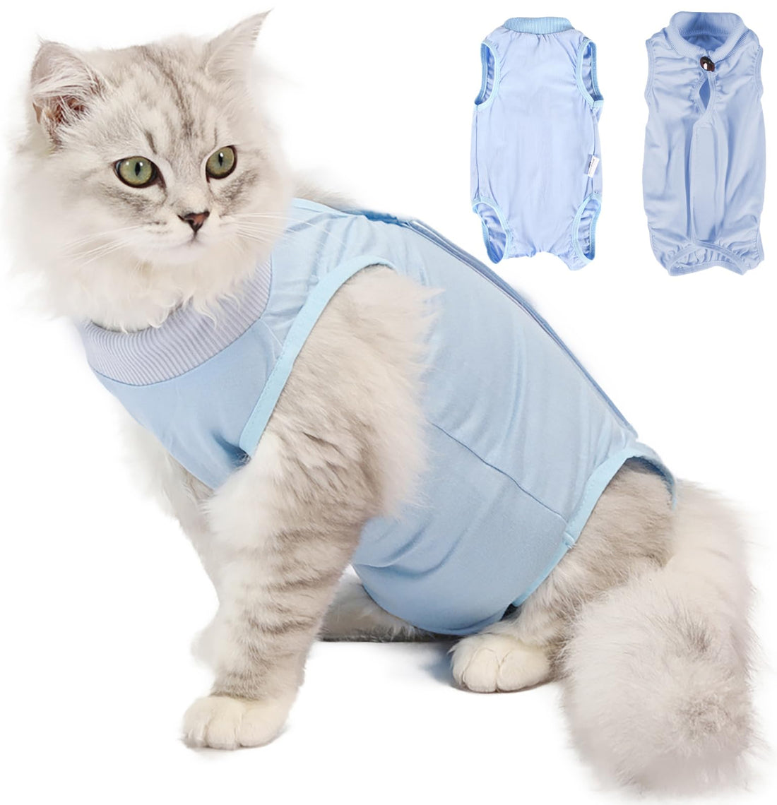 Surgery Recovery Shirts for Cats with Abdominal Wounds