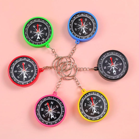 Cycling Navigation Compass Keychain