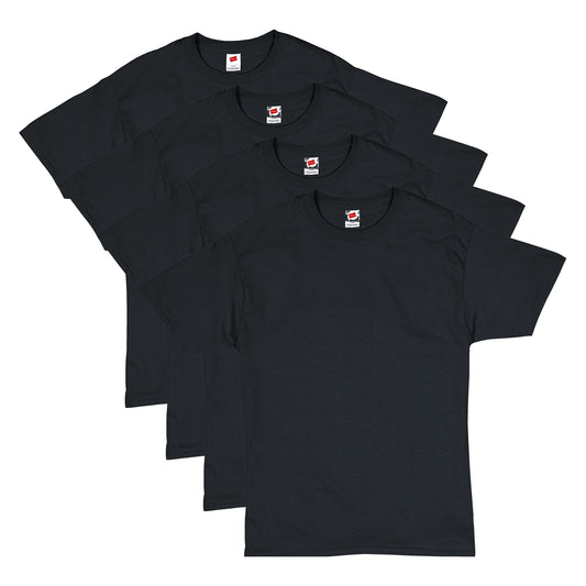 Hanes Men's Essentials Tshirt 4 and 6 Packs, ComfortSoft Tee, Cotton Shirt for Men.