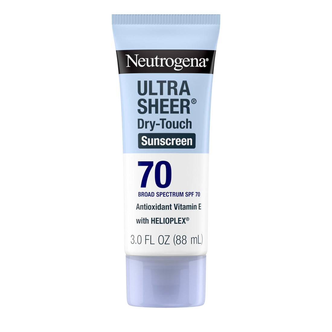 Non-greasy, water-resistant sunscreen with broad spectrum SPF 70 protection.