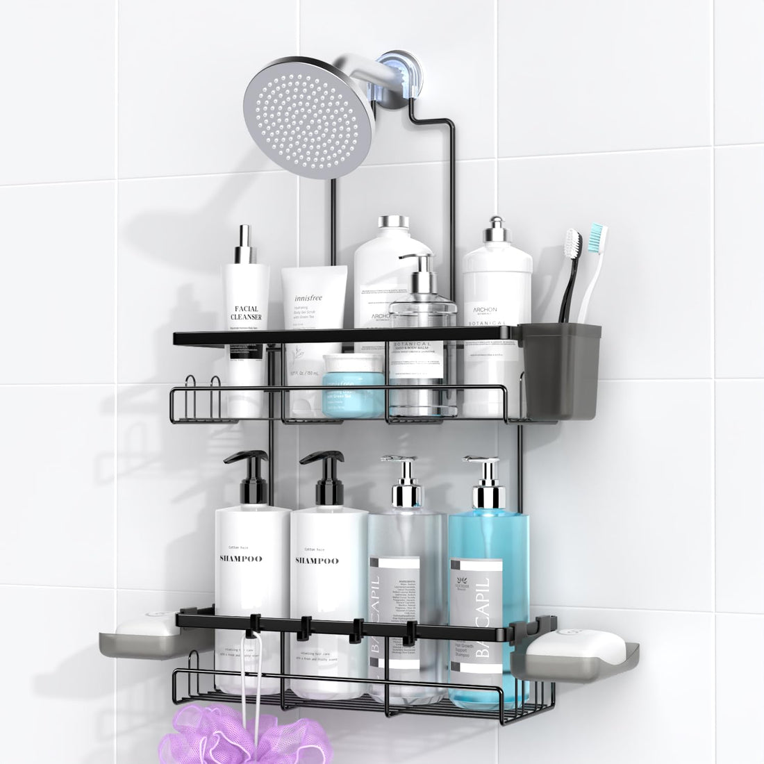 AKTECKE Shower Caddy Hanging Bathroom Organizer Review