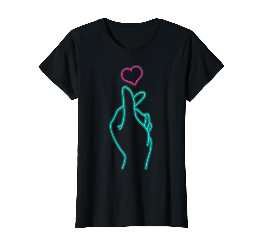 K-Pop Fans Unite: Heart Symbol K-Drama Gift T-Shirt Design