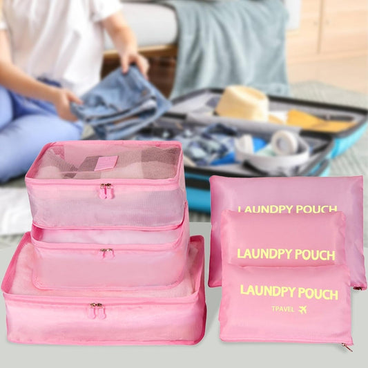 Travel Luggage Packing Organizers Set