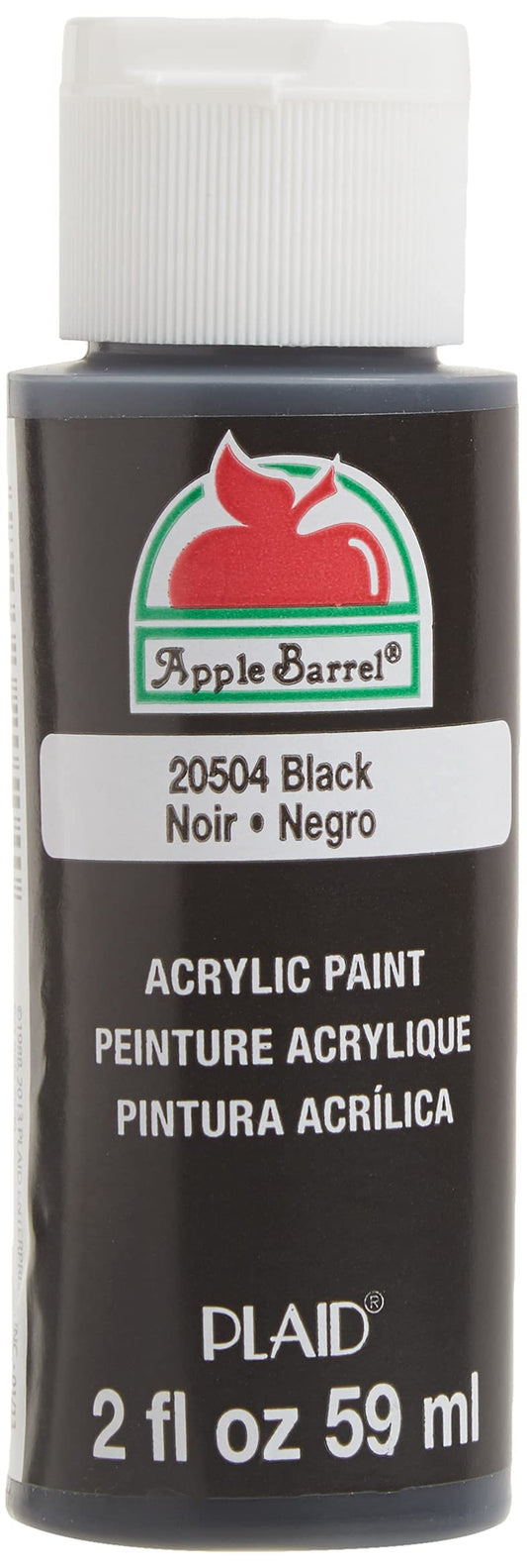 Vibrant Assorted Colors Apple Barrel Acrylic Paint Set - 2 Ounce.