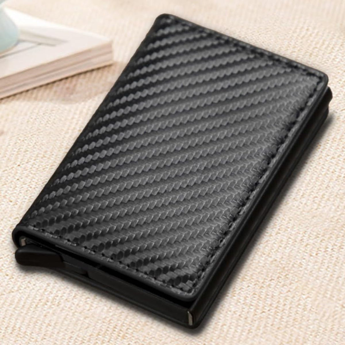 RFID Blocking Men's Wallet with 6 Card Slots