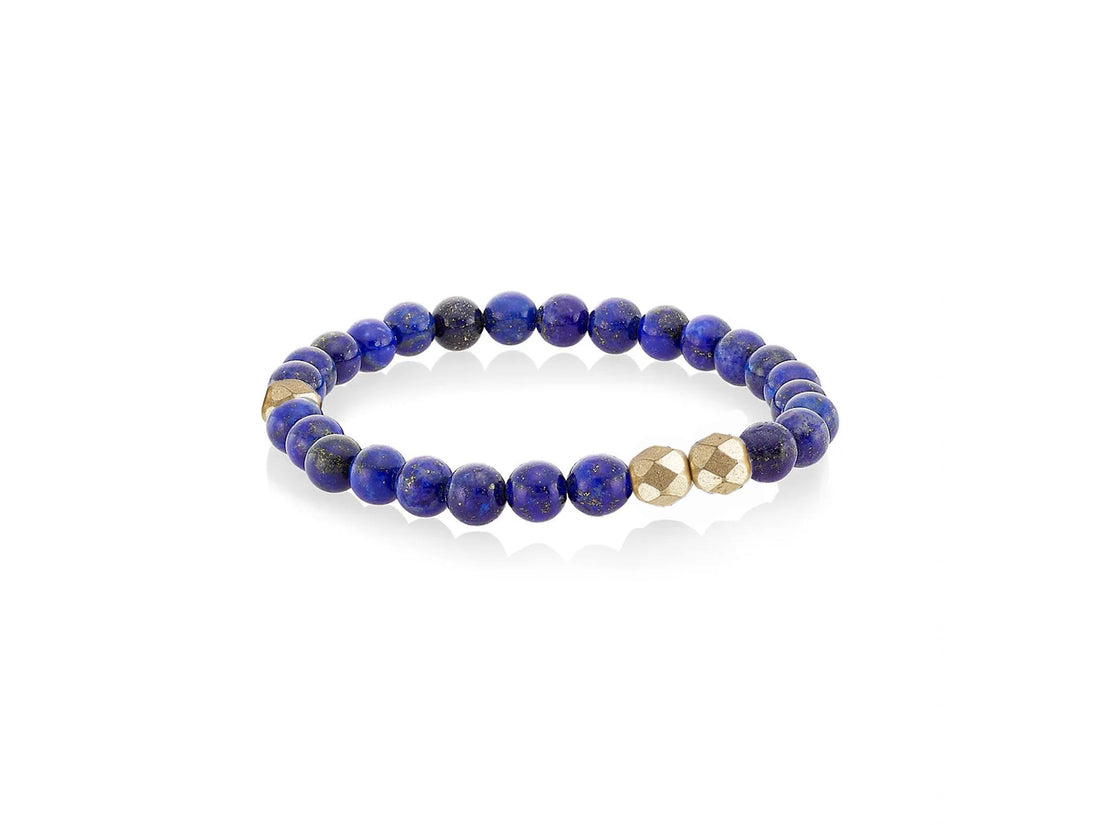 Paige Novick's Metal and Bead Bracelet