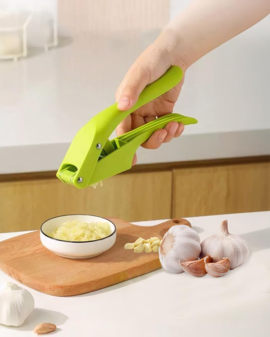 Enchanted Garlic Keeper: A Magical Press for the Discerning Chef.