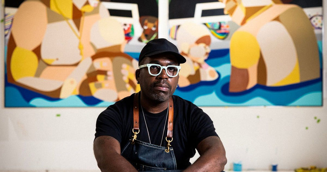 Gagosian Debut Exhibition In Seoul Features Derrick Adams' Vibrant Works