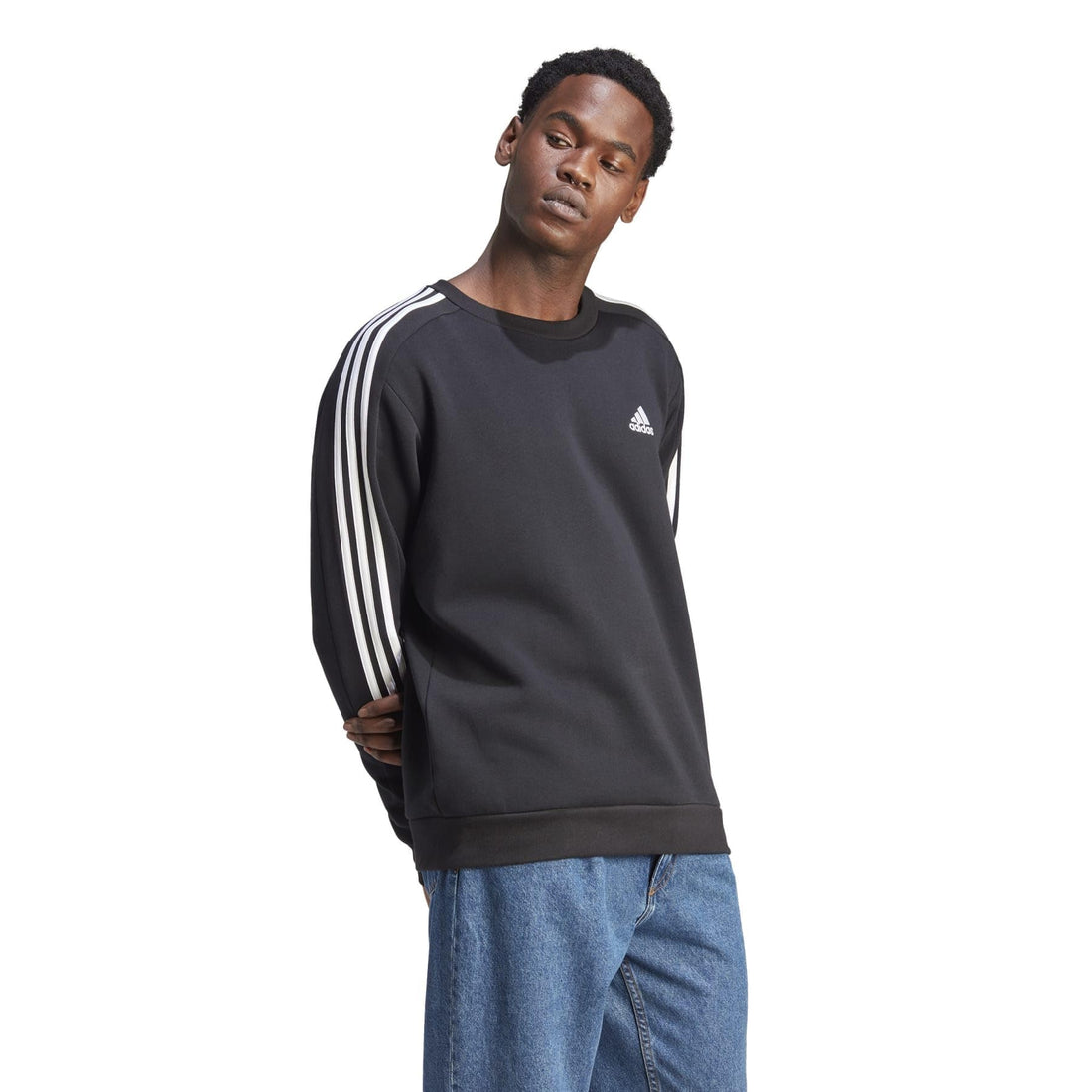Adidas Men's 3-Stripes Fleece Sweatshirt Review
