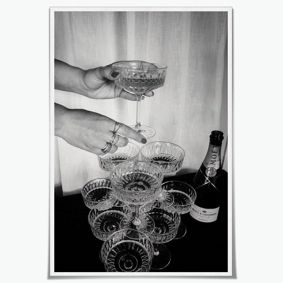 Vintage Wall Art for Wine and Champagne Lovers