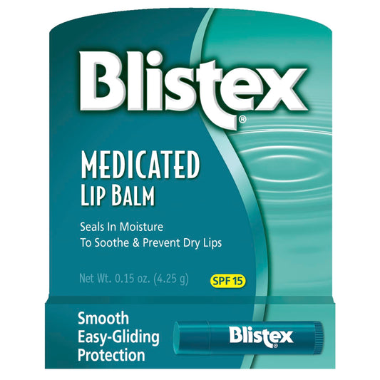 Lock in Moisture, Shield from Sun Damage with Blistex Medicated Lip Balm