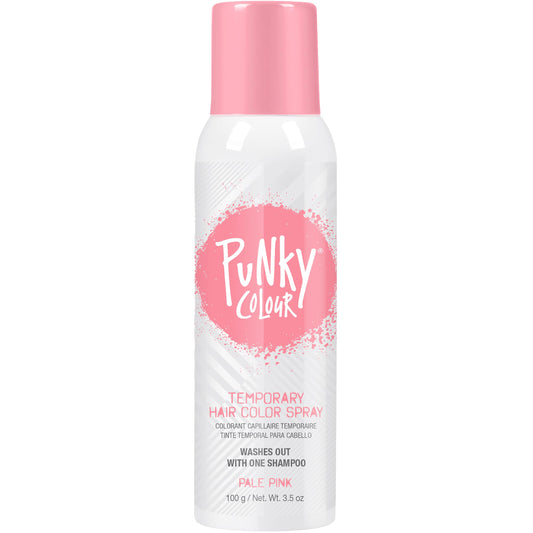 Punky Pastel Temporary Hair Color Spray, Pale Pink, 3.5 oz, 1-Pack.