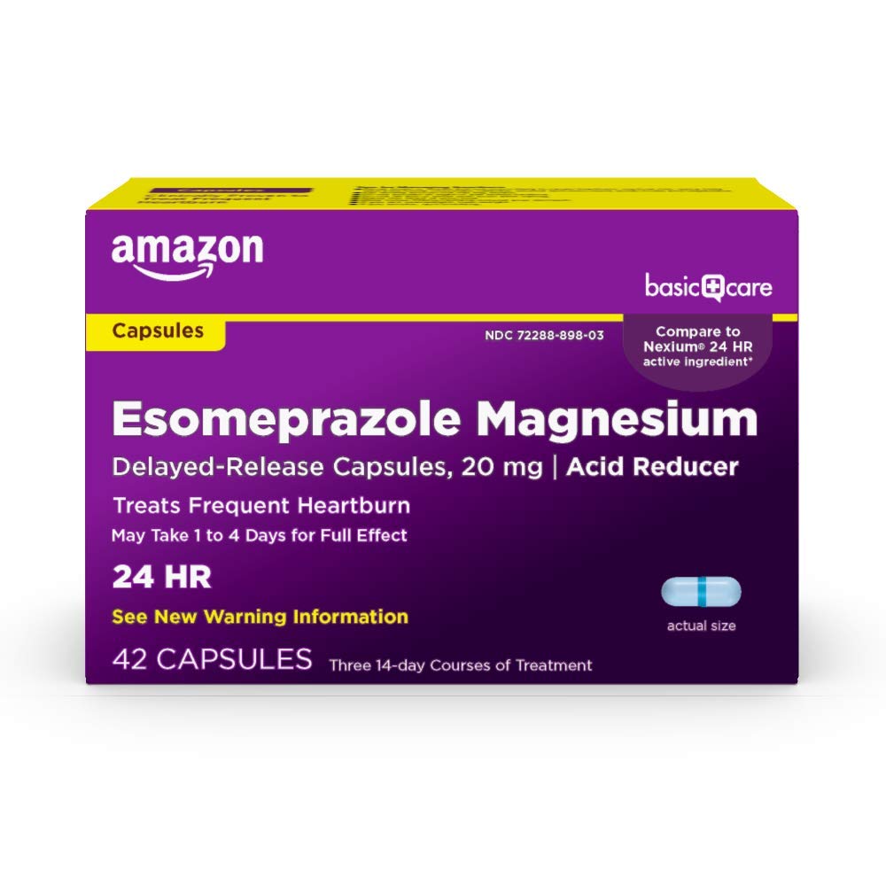 Esomeprazole Magnesium Delayed Release Capsules for Heartburn Relief