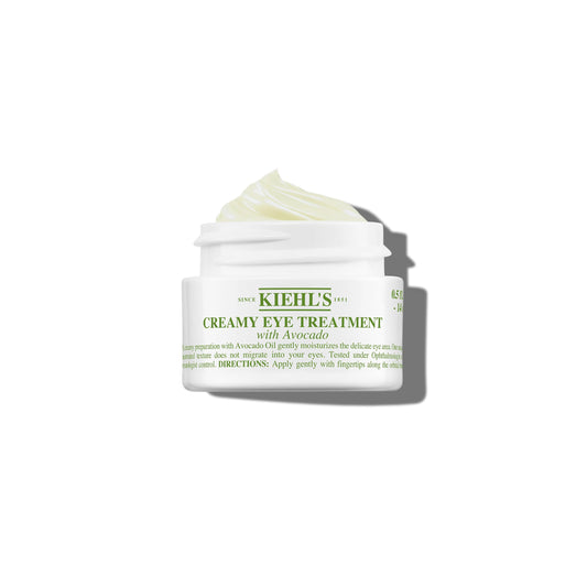 Kiehl's Avocado Eye Treatment, Nourishing and Hydrating Eye Cream, Avocado Oil and Caffeine to ...