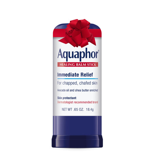 Aquaphor Healing Balm Stick, Skin Protectant with Avocado Oil and Shea Butter, 0.65 Oz Stick.