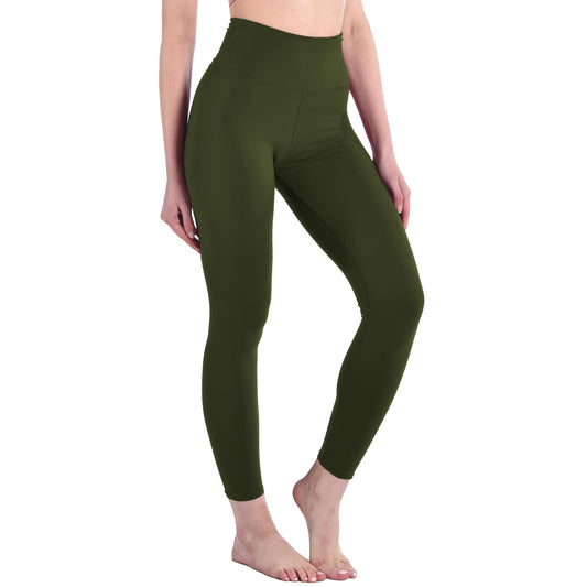 Buttery Soft High-Waisted Non-See-Through Women's Workout Yoga Leggings.