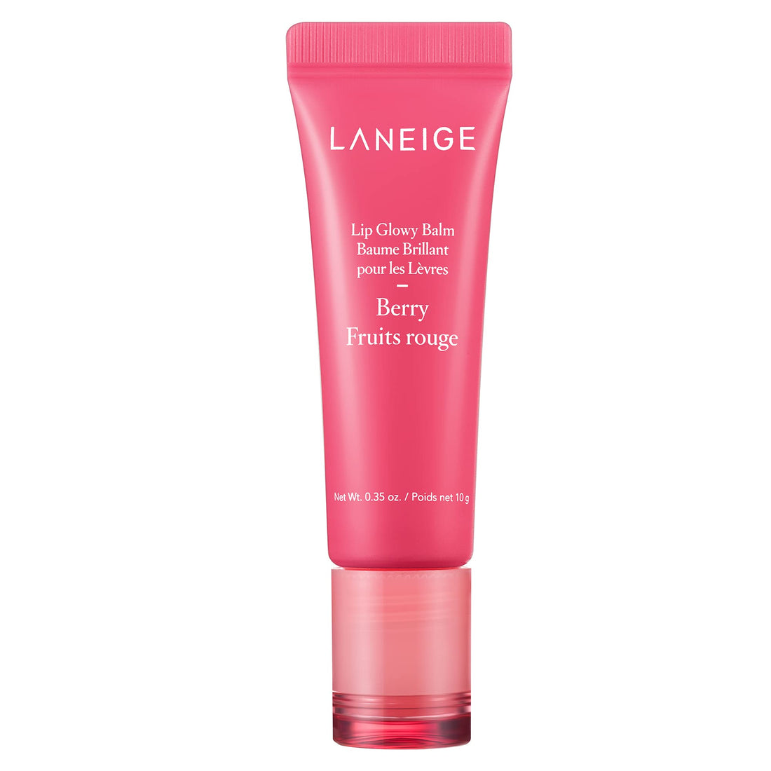 LANEIGE Lip Glowy Balm Hydrate, Glossy, Lightweight, Moisturize ⁘ Tint with Shea Butter.