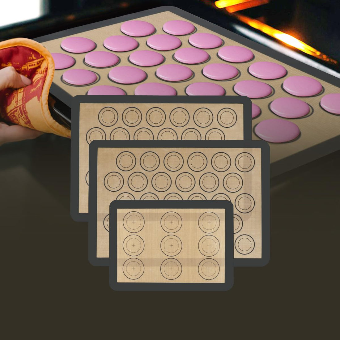 Non Stick Macaron Baking Mats