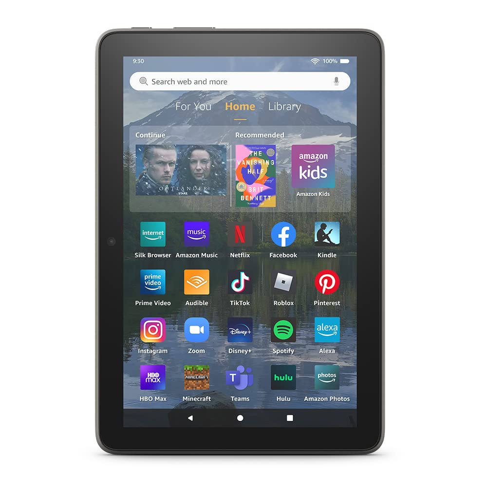Amazon Fire HD 8 Plus Tablet (2022 Release) - Gray, 8 HD Display