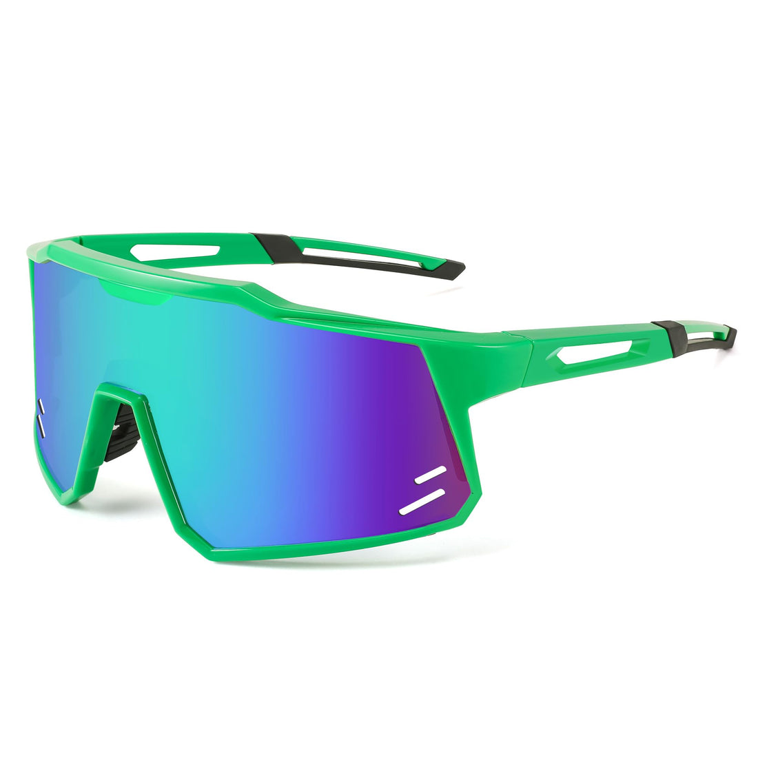 Retro shield sunglasses: sporty, stylish, and perfect for outdoors.