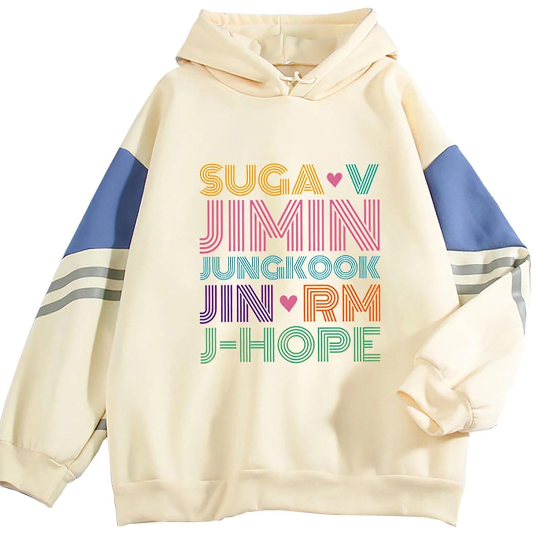 Kpop BTS Merch Hoodie Pullover Sweater Jacket for Fans