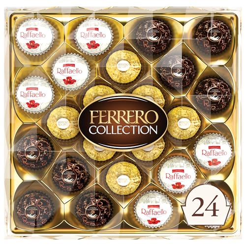 Luxurious chocolate treats within a decadent, crunchy hazelnut and chocolate exterior.