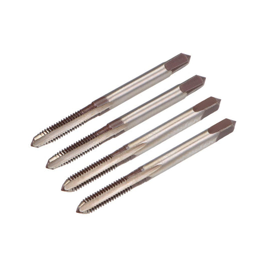 Metric Hand Tap M4 Thread 0.7 Pitch 3 Straight Flutes H2 Alloy Tool Steel Bottom ⁘ Taper Screw Tap...