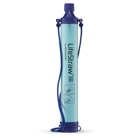 LifeStraw Personal Water Filter for Hiking, Camping, Travel, and Emergency Preparedness.