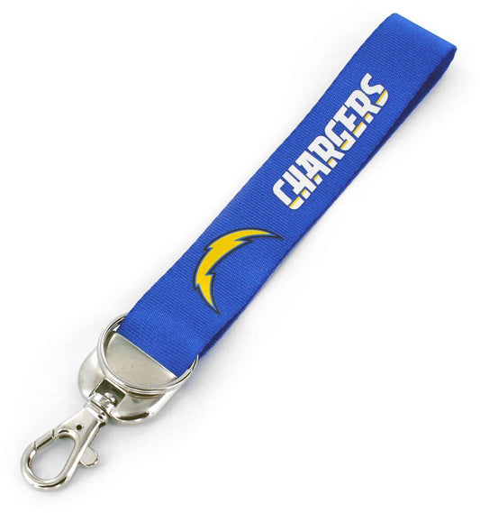 Aminco NFL Los Angeles Chargers Deluxe Wristlet Keychain.