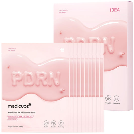 Medicube Salmon DNA PDRN Pink Vita Coating Sheet Mask