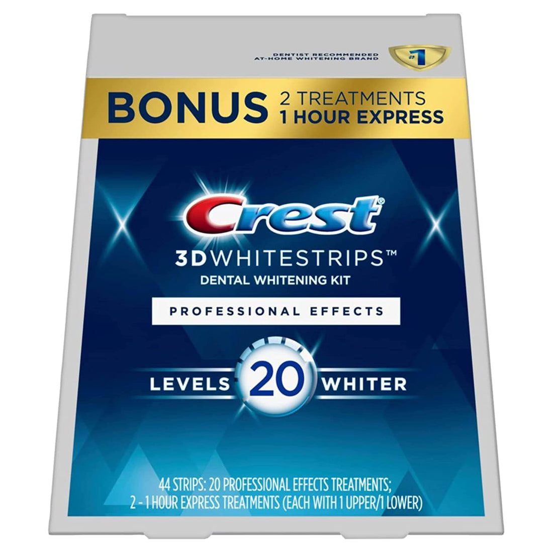 Unlock Brighter Smiles with Crest 3D Professional Teeth Whitening Strips