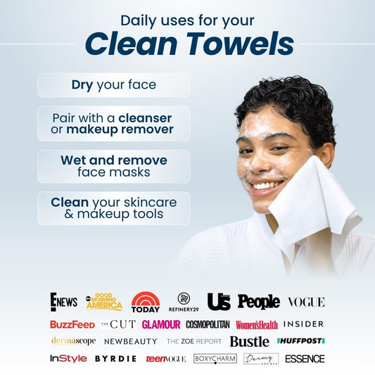 Clean Skin Club Clean Towels XL™