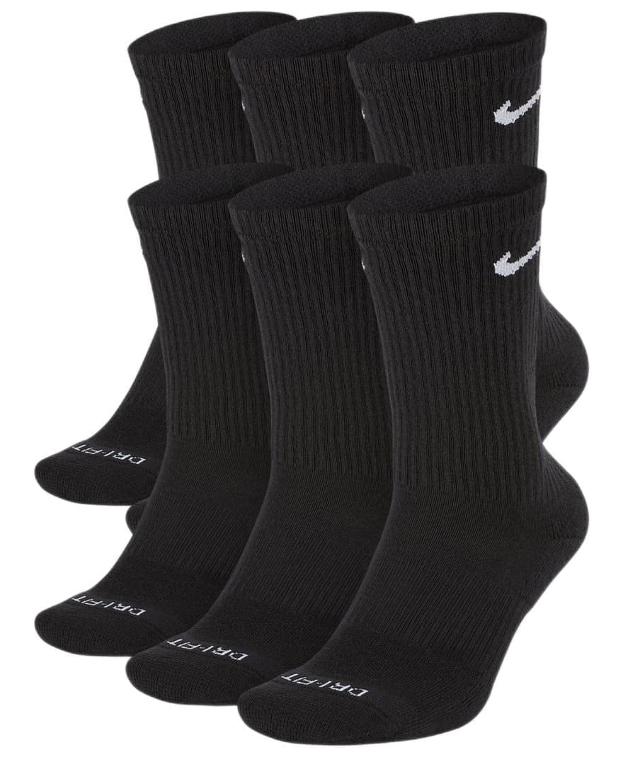 Nike unisex-adult Everyday Plus Crew Socks.