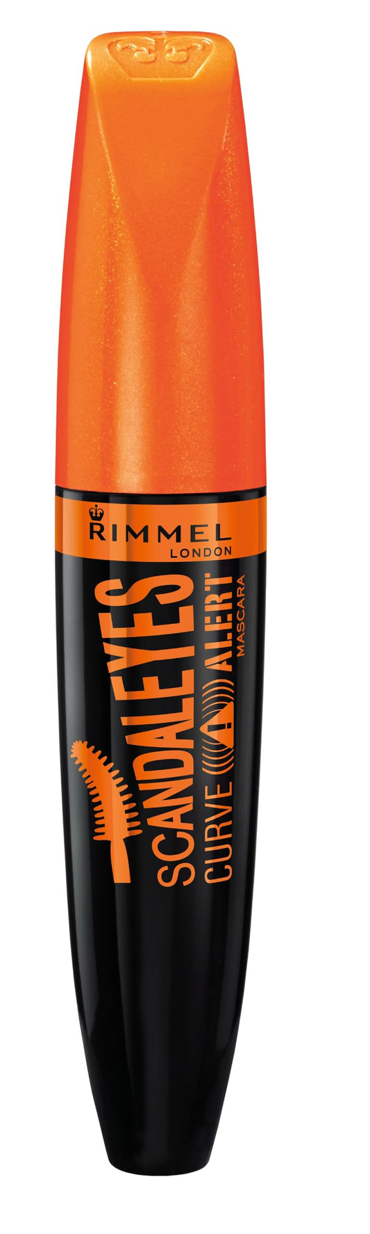 Rimmel London Scandaleyes Curve Alert Mascara, Volumizing, Curls, Plumps, 001, Black, 0.41oz.