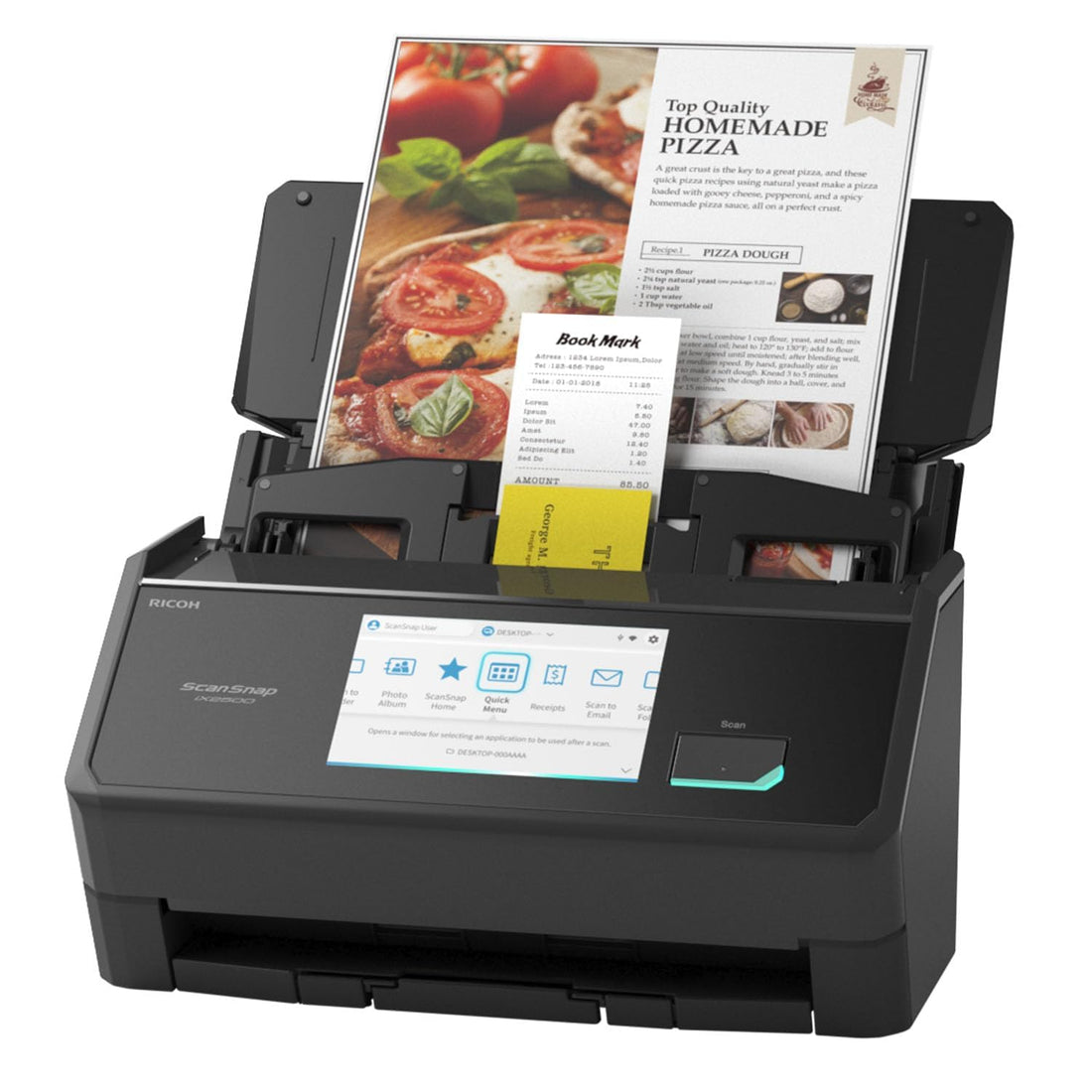ScanSnap iX2500 Wireless Document Scanner